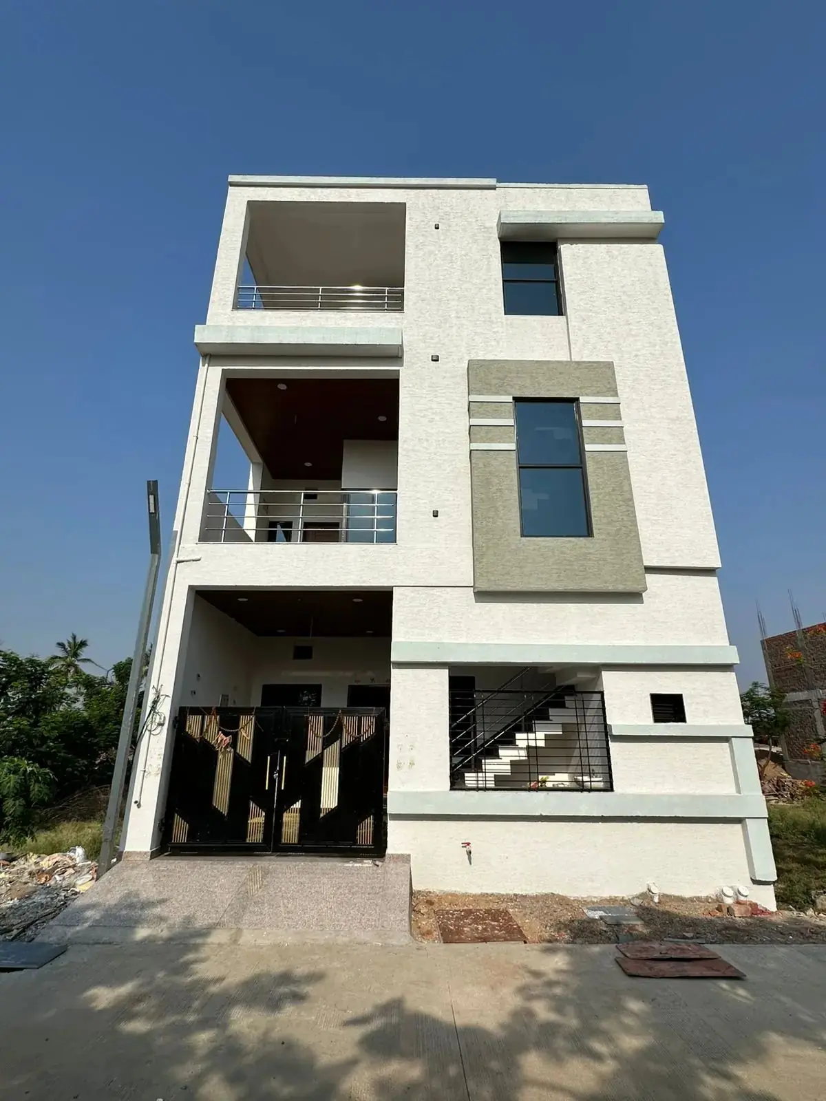 Completed residence built by Atharv Infraventures, Raipur